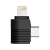 Ulanzi A013 - odbiornik, adapter USB-C do Lightning do bezprzewodowego zestawu mikrofonów A100